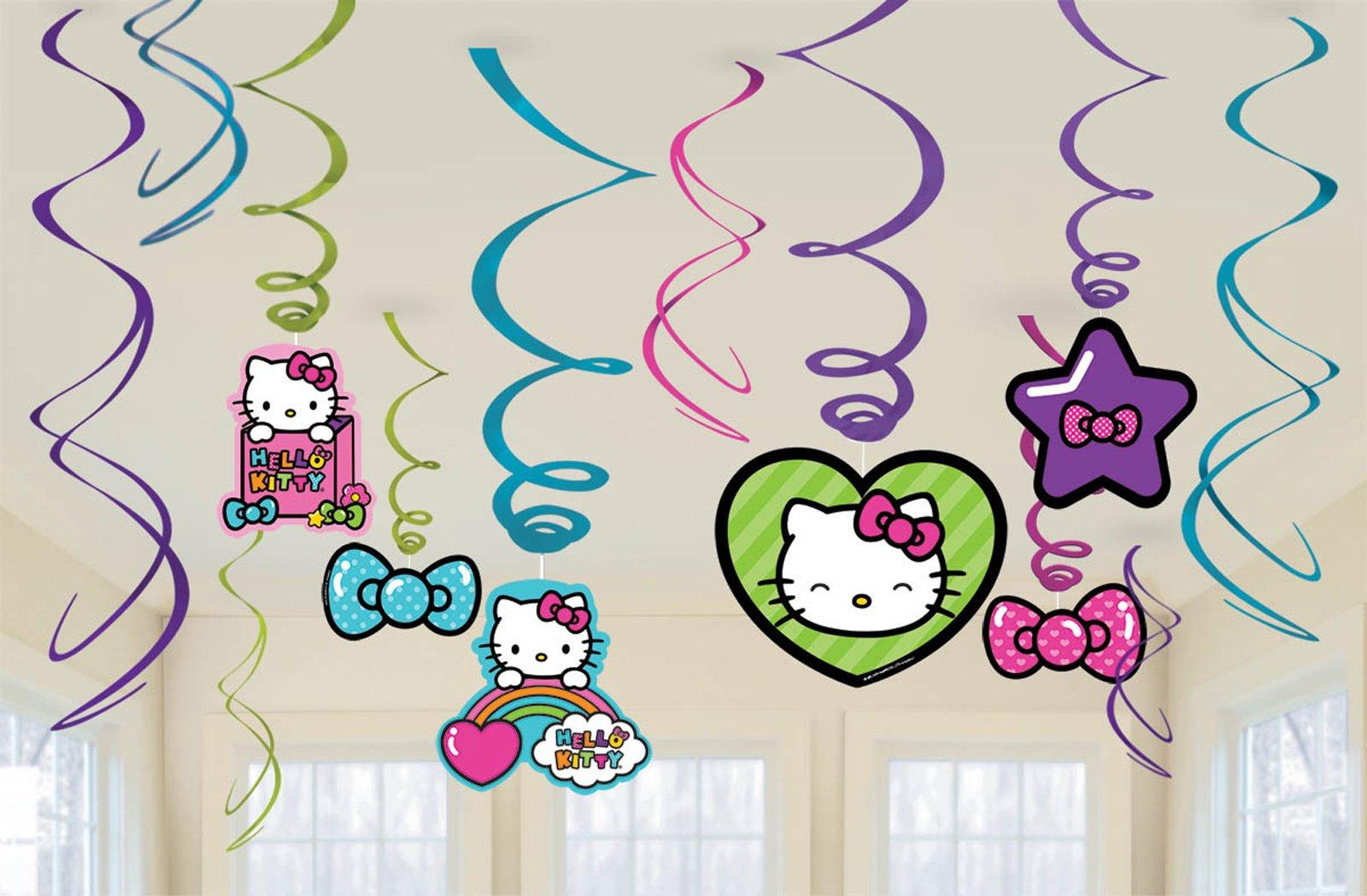 Hello Swirl Hello Kitty Rainbow Fun Hanging Swirl Value Pack (1 pc)